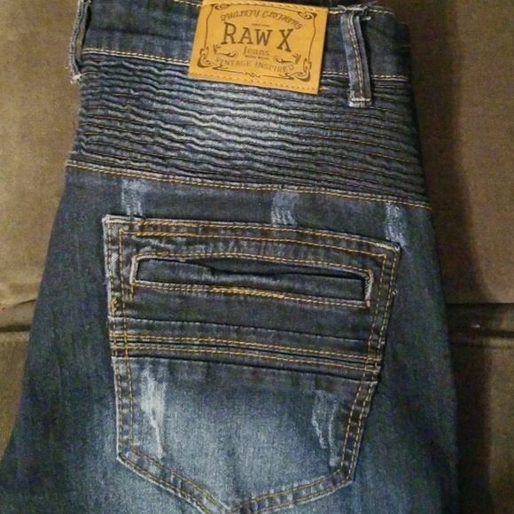 Mens Raw X Jeans - Picture 5 of 6